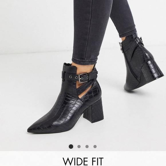 ASOS Wide heel ankle boot - Picture 6 of 9